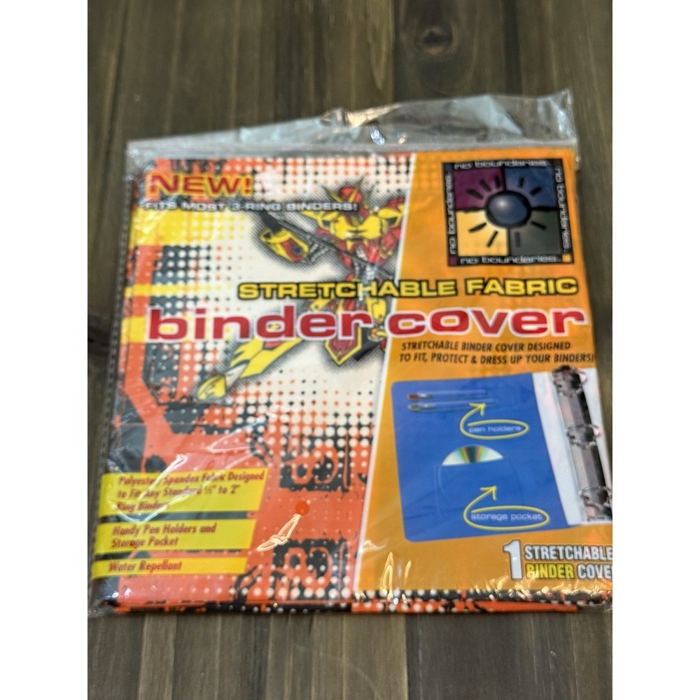 Stretchable Jumbo Fabric Binder‎ Cover College Student Back to School Elementary